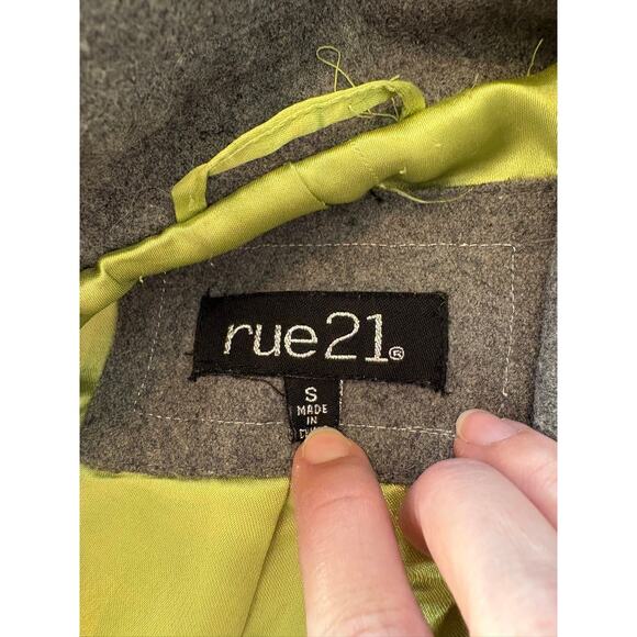 Winter coat grey/green - Picture 4 of 4